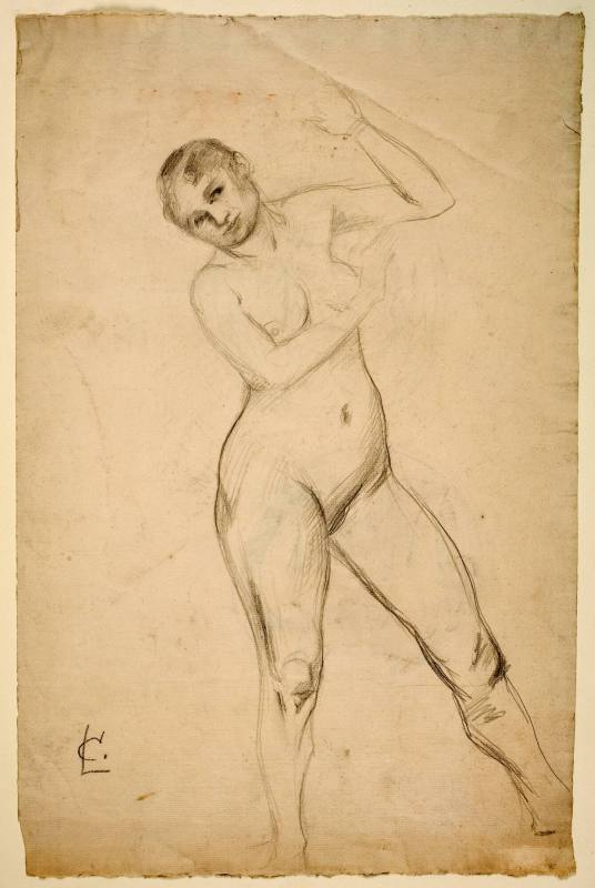 Standing Female Nude