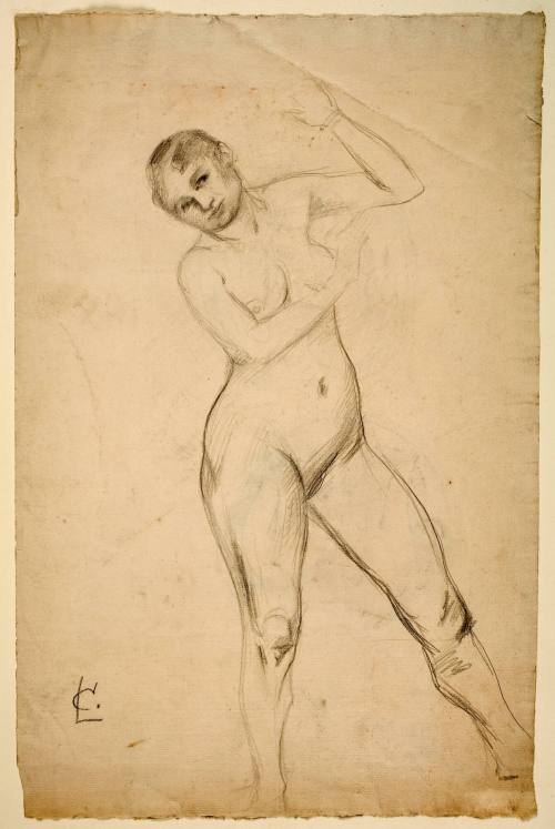 Standing Female Nude