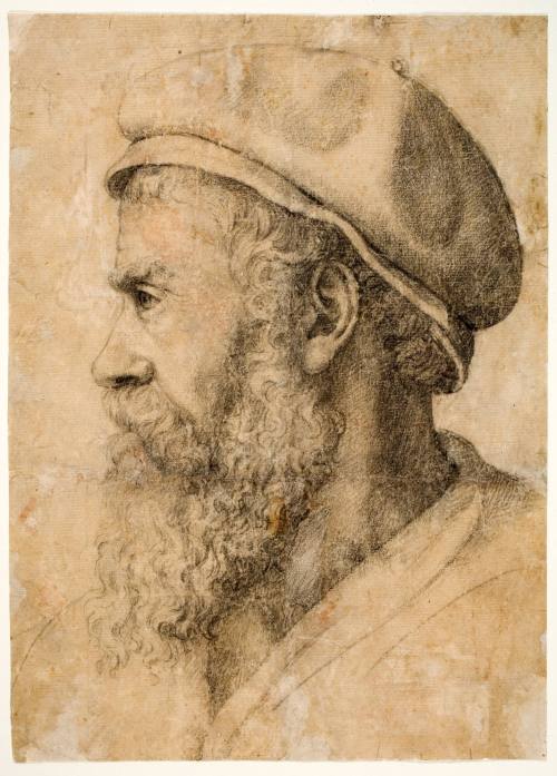 Study of an Old Man Wearing a Cap
