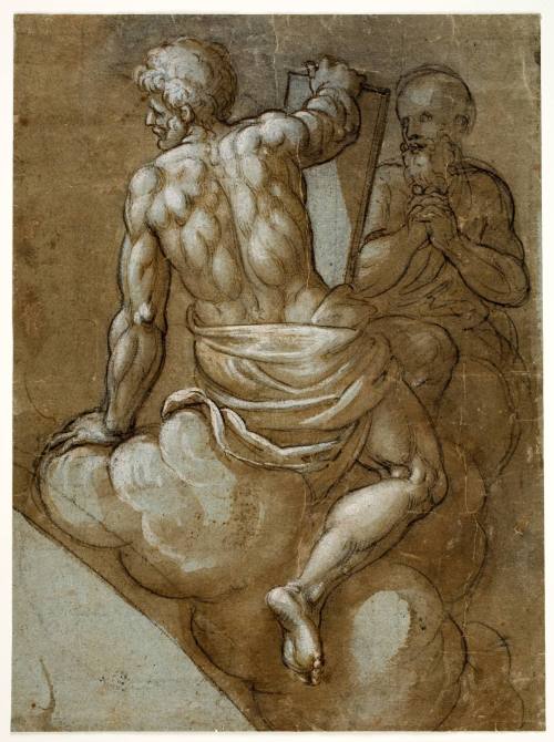 Two Male Figures