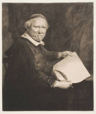 Lieven Willemsz. van Coppenol, Writing Master: the Larger Plate