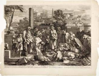 Sepelire Mortuos, plate 7 from the series "Seven Acts of Charity"