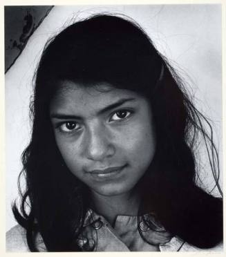 Mexican Girl near Pescadero, California