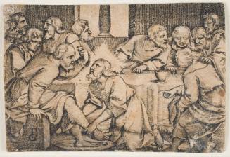 Christ Washing the Feet of the Apostles, from the series "The Life of Christ"