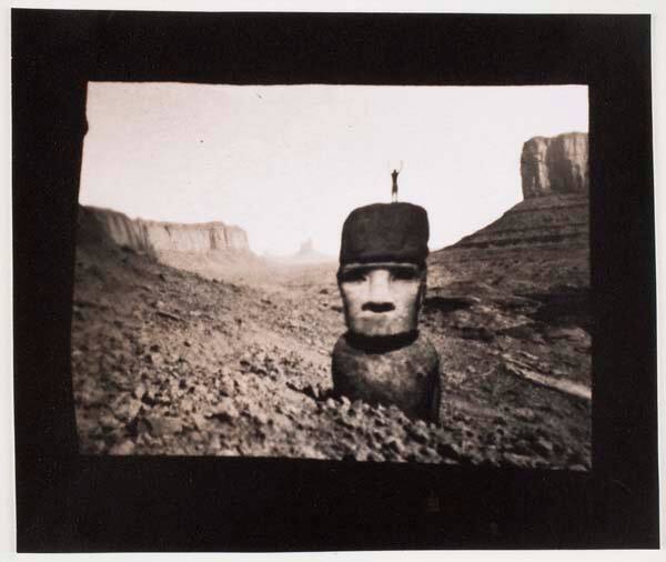 Man in Monument Valley #13, from the series "Utah Expedition"