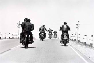 Route 12, Wisconsin, from the series "The Bikeriders," from the portfolio "Danny Lyon"