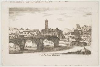 Vue du Pont Rompu (Rome)