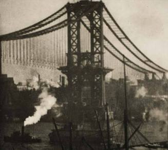 Unfinished Bridge, plate 15 from "New York"