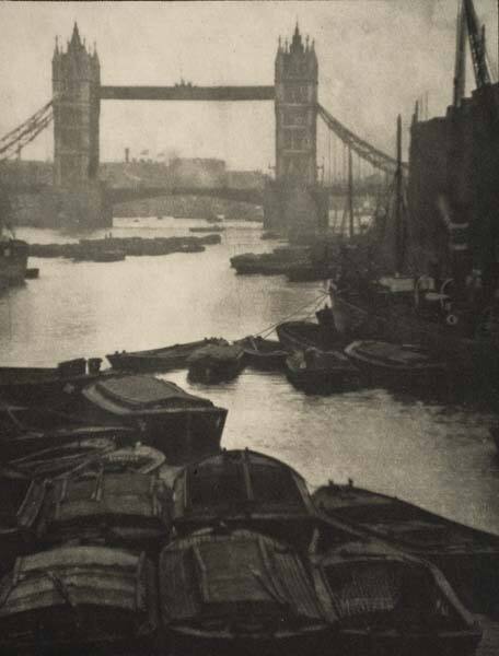 The Tower Bridge, plate 8 from "London"