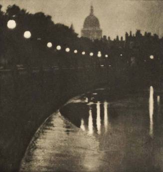 The Embankment, London, from "The Door in the Wall and Other Stories" by H. G. Wells