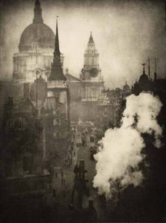 St. Paul's From Ludgate Circus, from  "London"