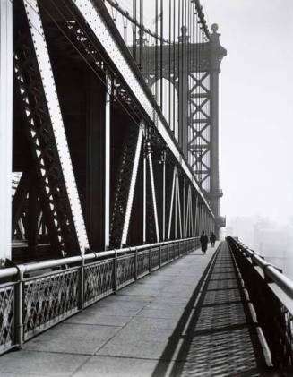 Walkway, Manhattan Bridge, New York