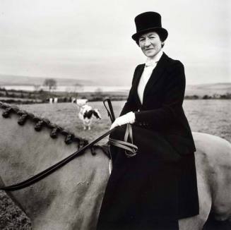 Horsewoman Sidesaddle, Wexford, Ireland, No. 5 from the series "Yeats Project," from the portfolio "Alen MacWeeney"