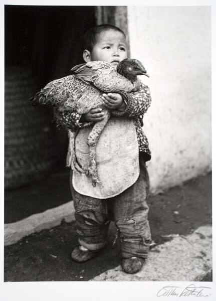 Boy with Chicken, Hungjao, China