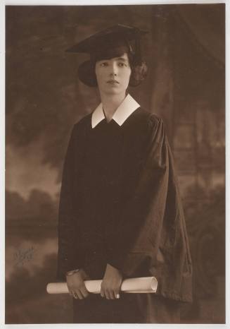 Graduation Portrait of a Young Woman
