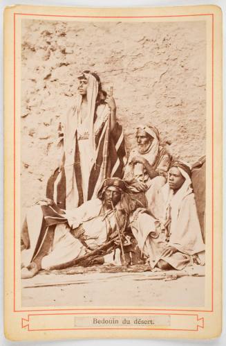 Bedouin du desert, from the album "Souvenir d'Eqypte: 25 Types Remarquables du Pays" (Souvenir from Egypt: 25 Remarkable Types from the Country)