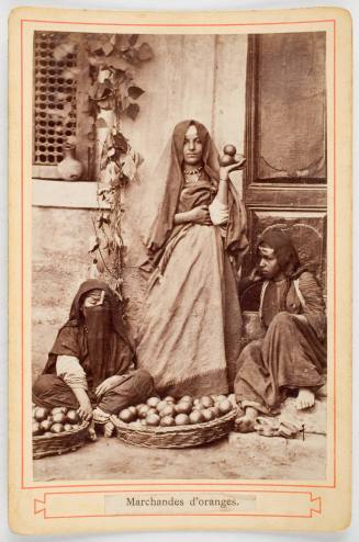 Marchandes d'Oranges, from the album "Souvenir d'Eqypte: 25 Types Remarquables du Pays" (Souvenir from Egypt: 25 Remarkable Types from the Country)