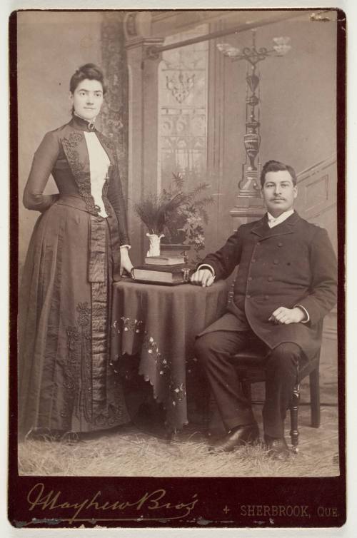 Portrait of a Woman and a Man