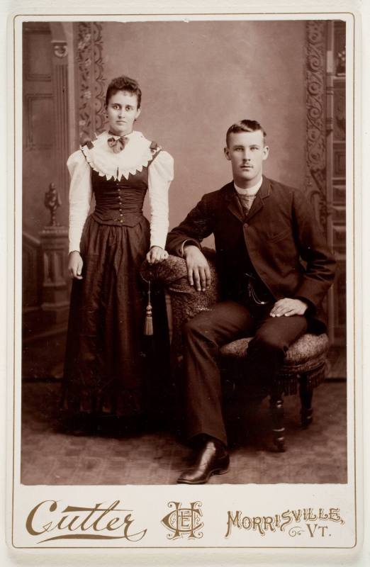 Portrait of a Man and Woman (Frank and Cora)