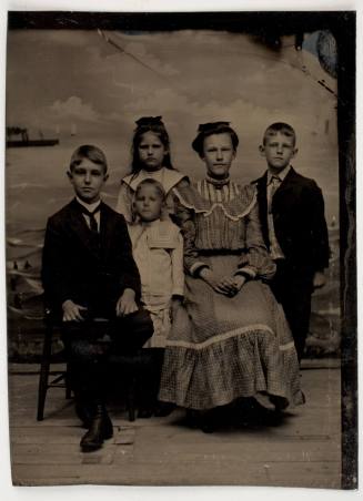 Portrait of a Woman and Four Children