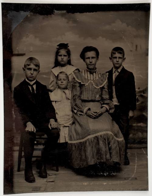 Portrait of a Woman and Four Children