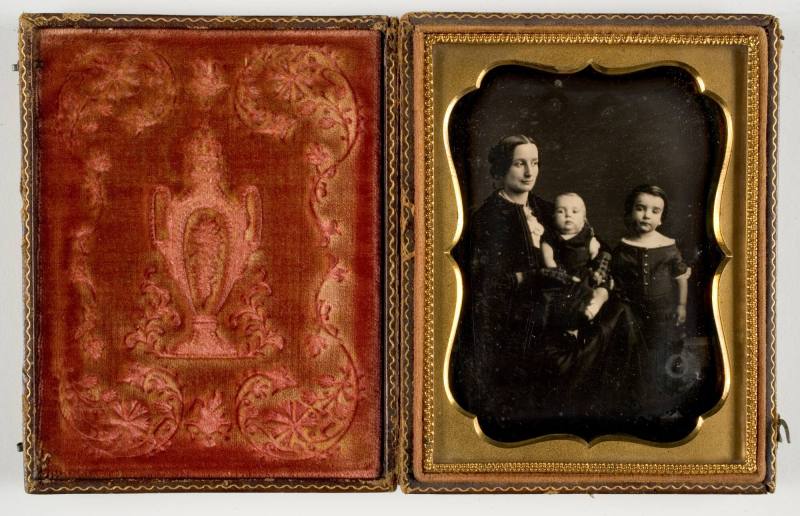 Portrait of a Woman and Two Children