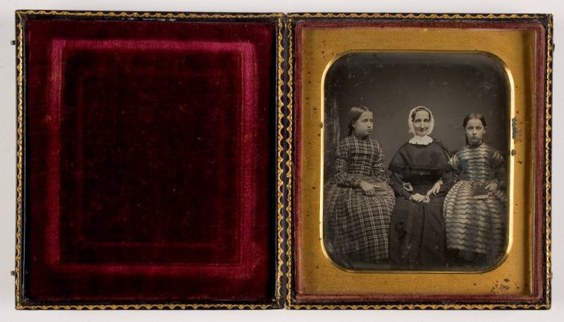 Portrait of a Woman and Two Girls