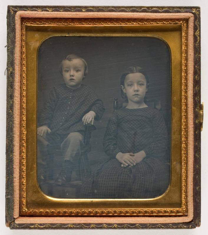 Portrait of a Girl and a Boy