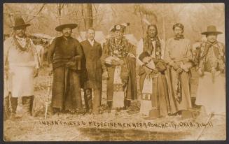 Seven Unidentified Ponca Men