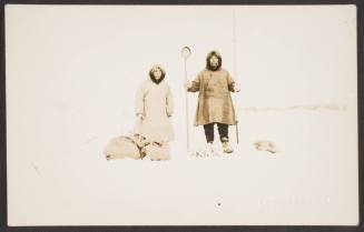 An Unidentified Inuit woman and Man