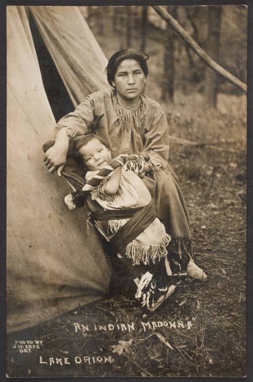An Unidentified Woman and Child