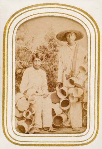 Cedaceros [two young men selling molds], from the album "Mexican Occupationals"