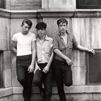 Three Young Men, from the series "Uptown, Chicago," from the portfolio "Danny Lyon"