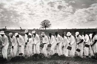 The Line, Ferguson Unit, Texas, from the series "Conversations with the Dead," from the portfolio "Danny Lyon"