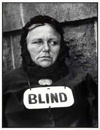 Blind Woman, New York, from "Portfolio III"