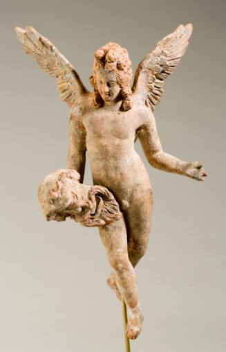 Tanagra figurine of a winged man