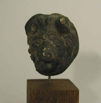 Furniture Decoration in the Form of a Lion Head