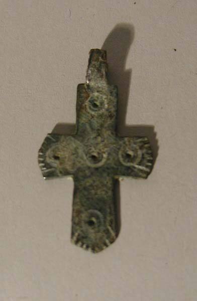 Cross Pendant with Circles