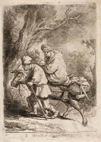 The Flight into Egypt: the Small Plate