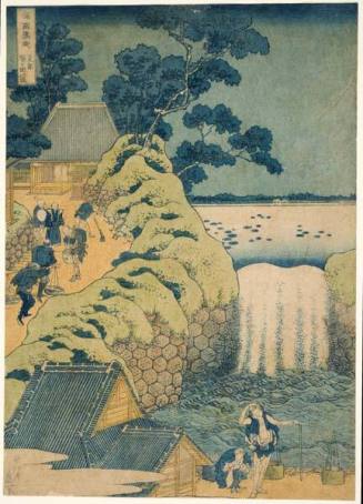 Aoigaoka Waterfall, from the series "A Journey to the Waterfalls of All the Provinces"