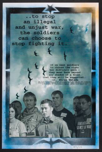 To Stop An Illegal War..., from the portfolio "Celebrate People's History: Iraq Veterans Against the War - Ten Years of Fighting for Peace and Justice"