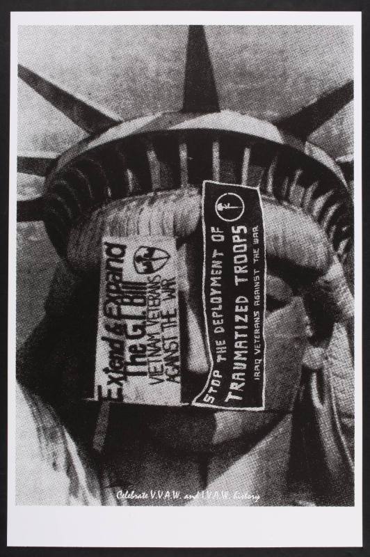 Statue of Liberty Occupation, from the portfolio "Celebrate People's History: Iraq Veterans Against the War - Ten Years of Fighting for Peace and Justice"