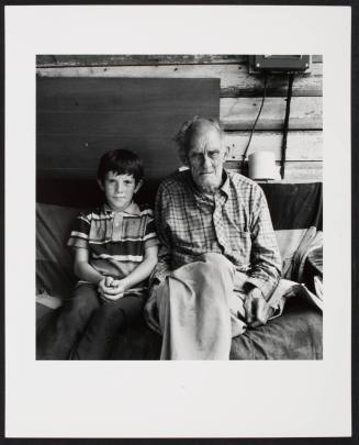 Grandfather and grandson, from the series "Appalachia"