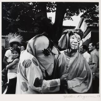Masked performers, from the series "Lower West Side"