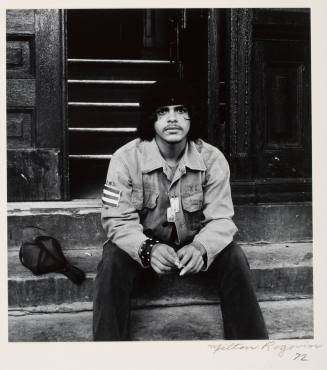 Man on steps, from the series "Lower West Side"