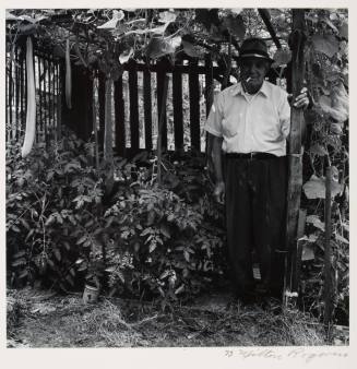 Man in garden, from the series "Lower West Side"