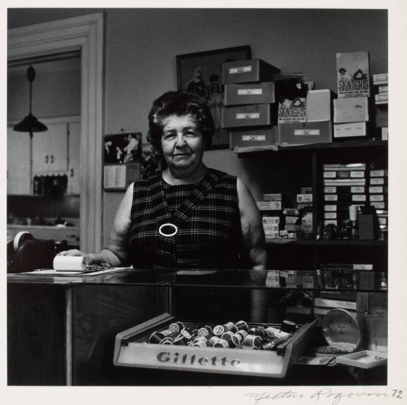 Woman in sewing shop, from the series "Lower West Side"
