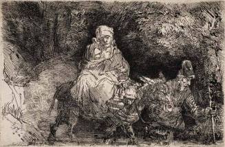 The Flight into Egypt: Crossing a Brook