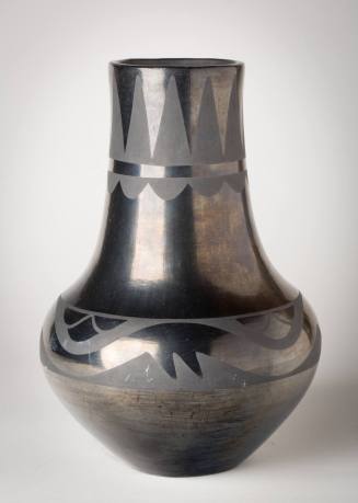 San Ildefonso Blackware Jar