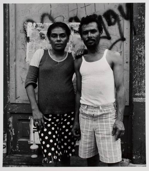 Puerto Rican couple, from the series "Lower West Side"